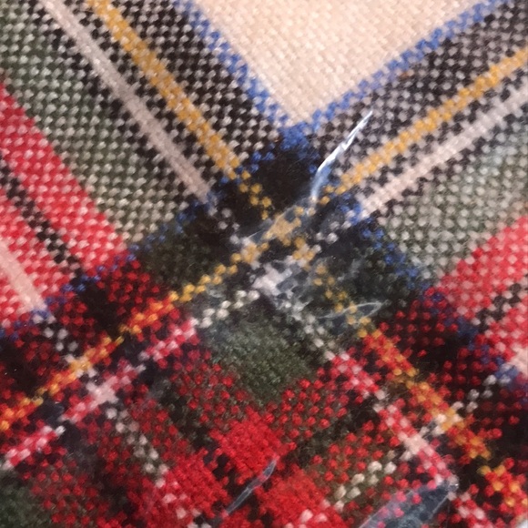 Pottery Barn Cute and Cuddly Archie The Snowman Applique Plaid Pillow Cover ☃️ - Picture 13 of 16